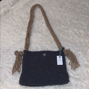 Hand crocheted purse by me
